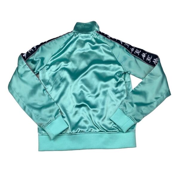 Kappa X Juicy Couture Egira Green Black Athleisure Track Jacket XS NWT - Picture 4 of 9